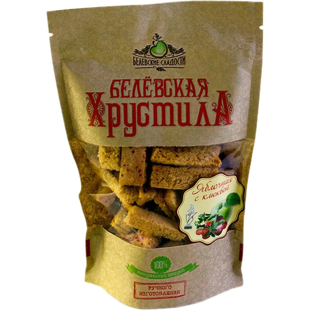 Белевская хрустила "Клюква" (Без сахара)