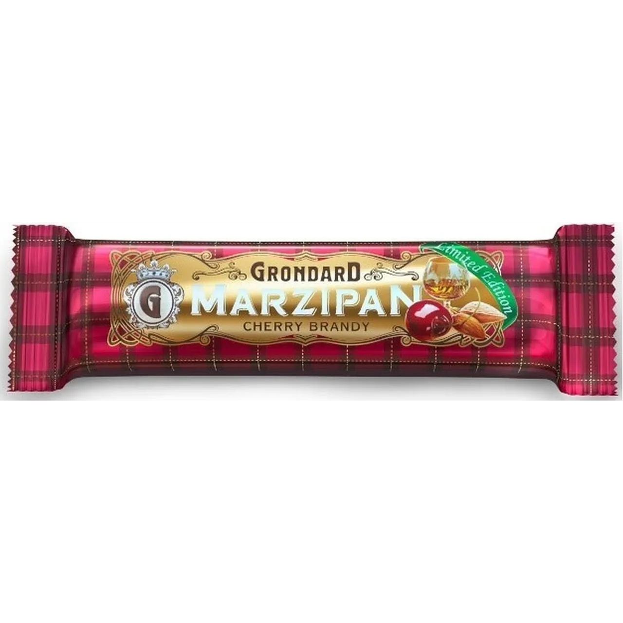 Марципановый батончик "Вишня и Бренди"