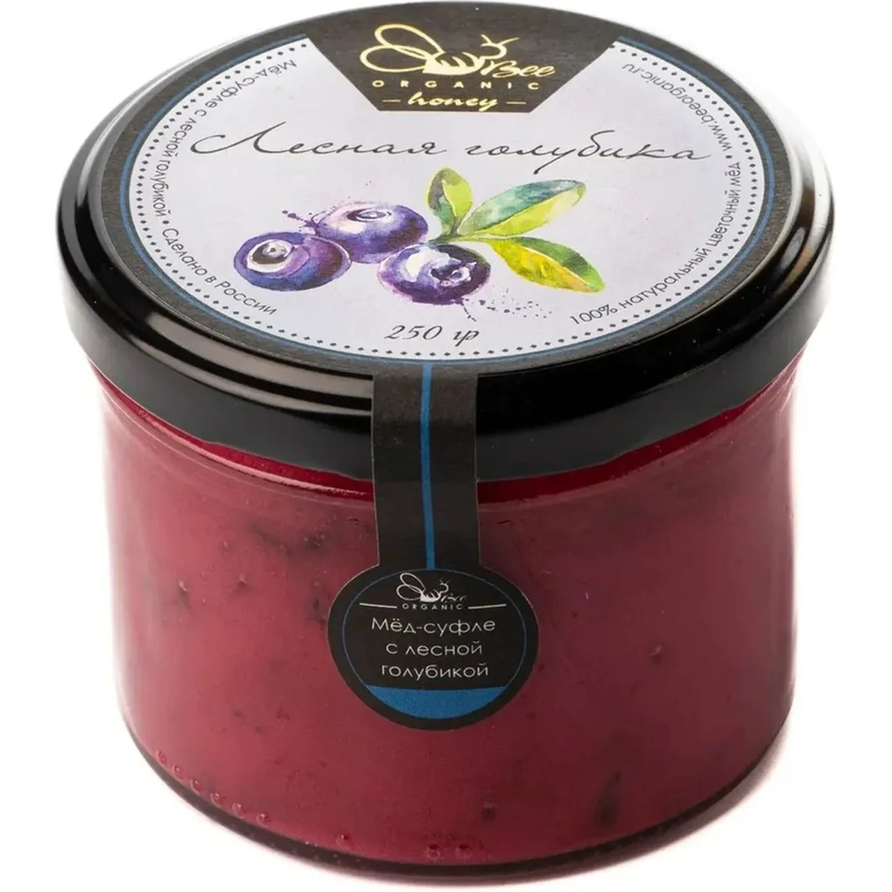 Мед-суфле "Голубика" (Крем-мед)