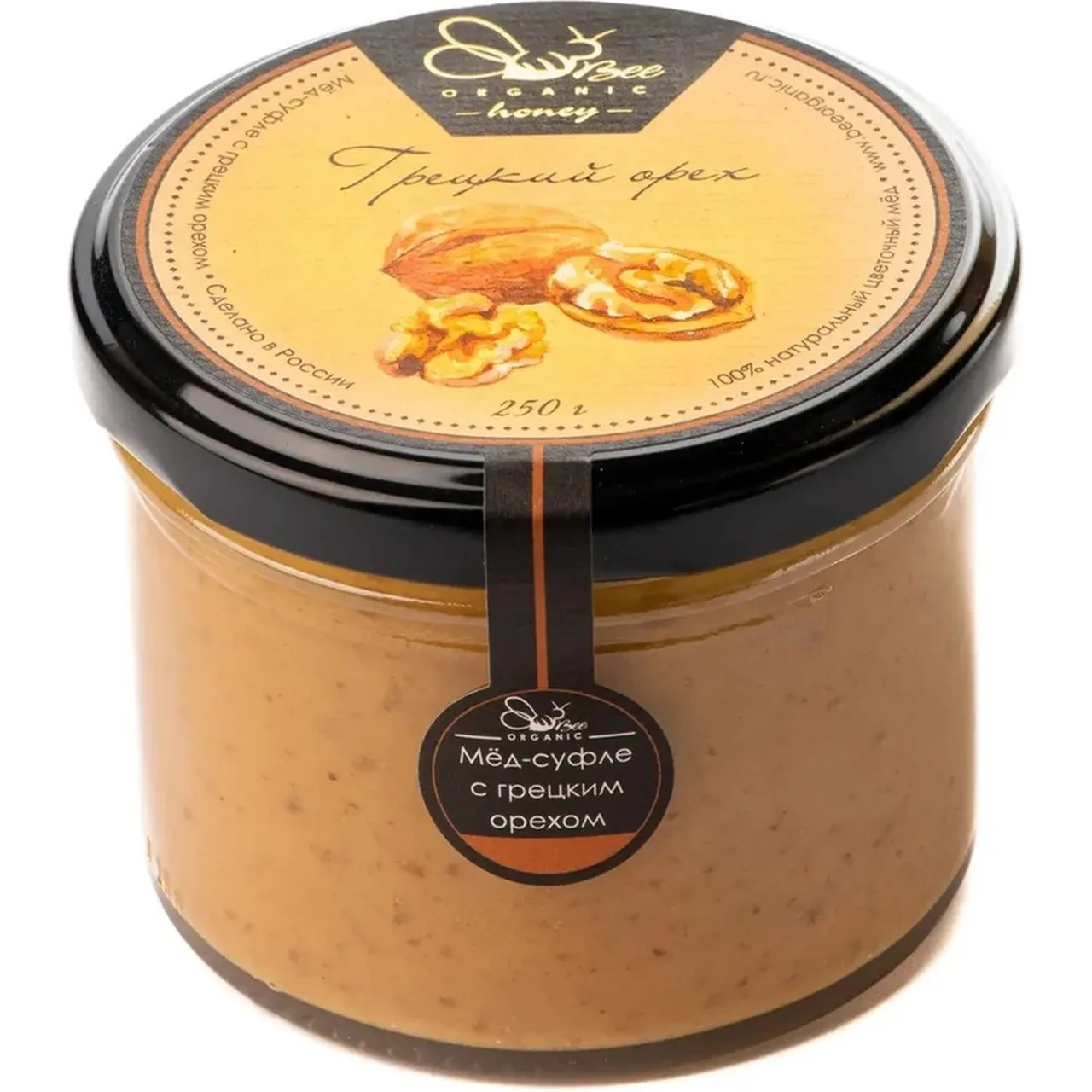 Мед-суфле "Грецкий орех" (Крем-мед)