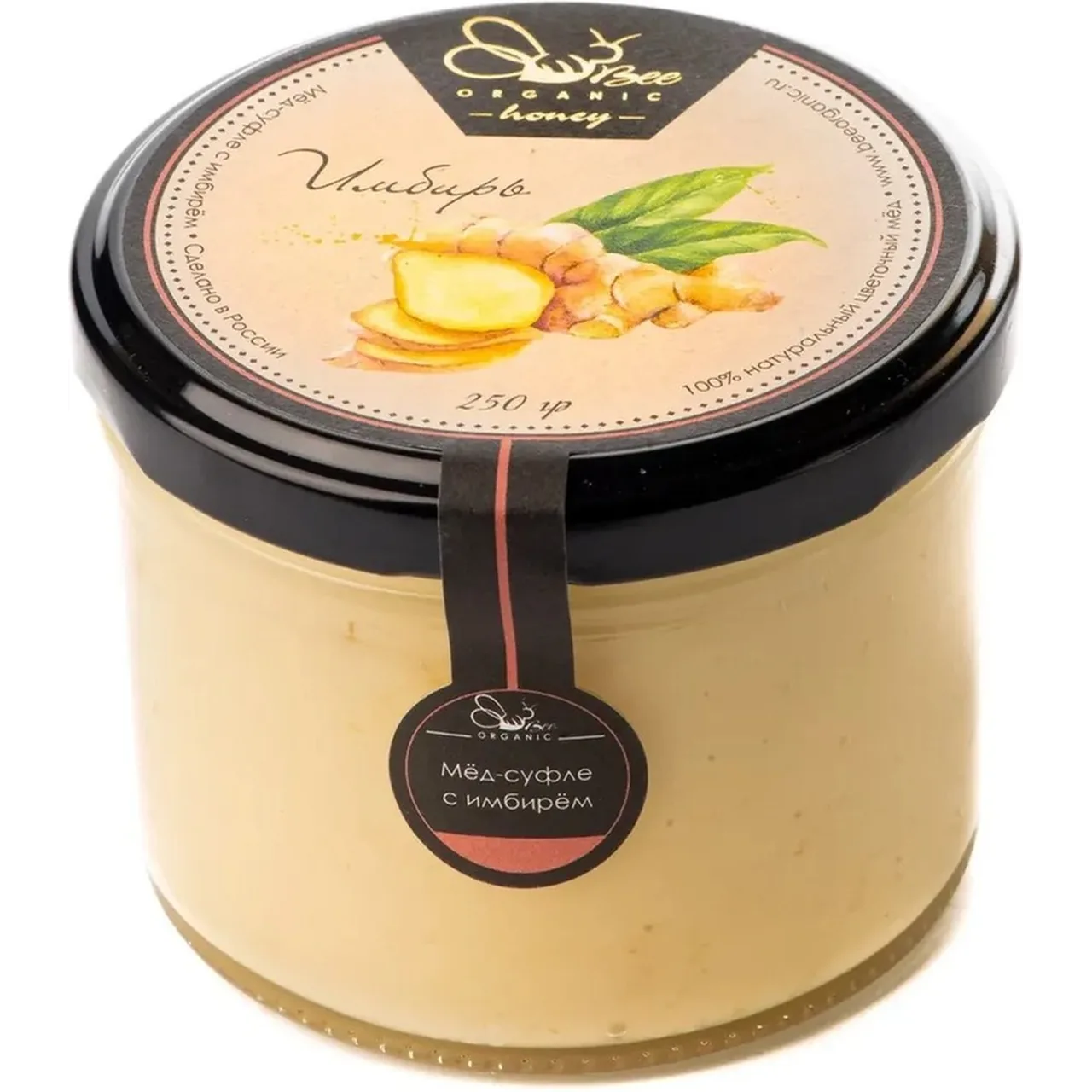 Мед-суфле "Имбирь" (Крем-мед)