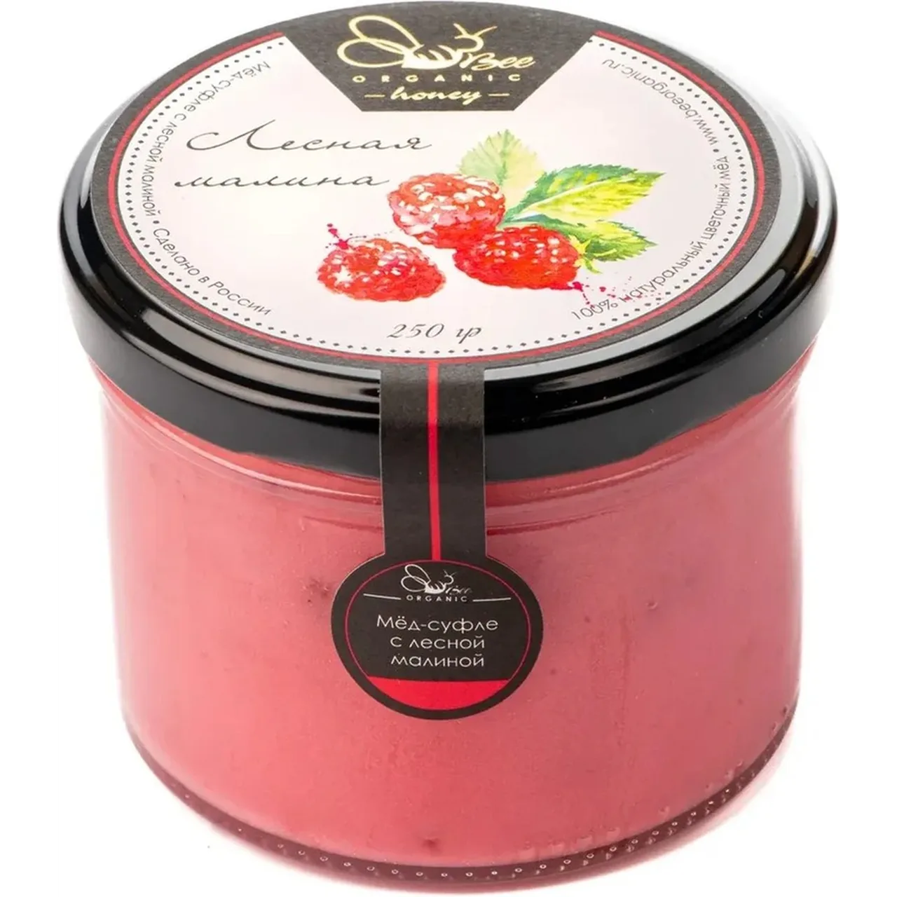 Мед-суфле "Малина" (Крем-мед)