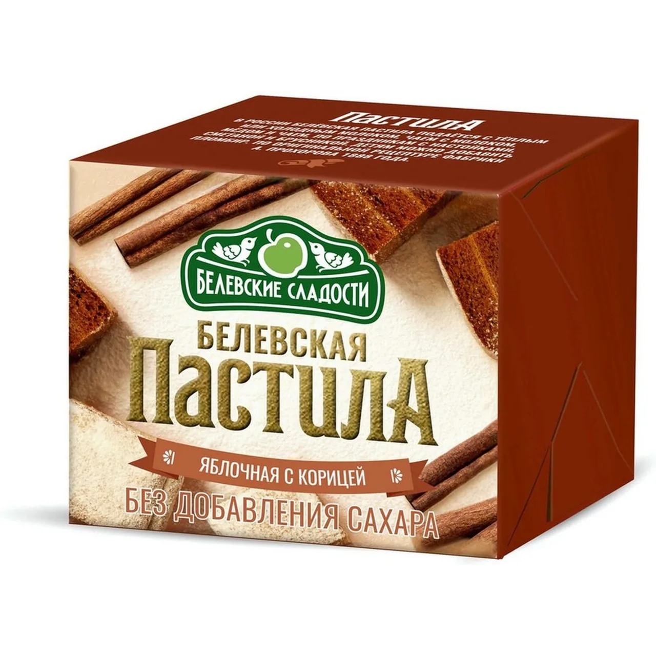 Пастила Белевская "Яблоко с Корицей" без сахара
