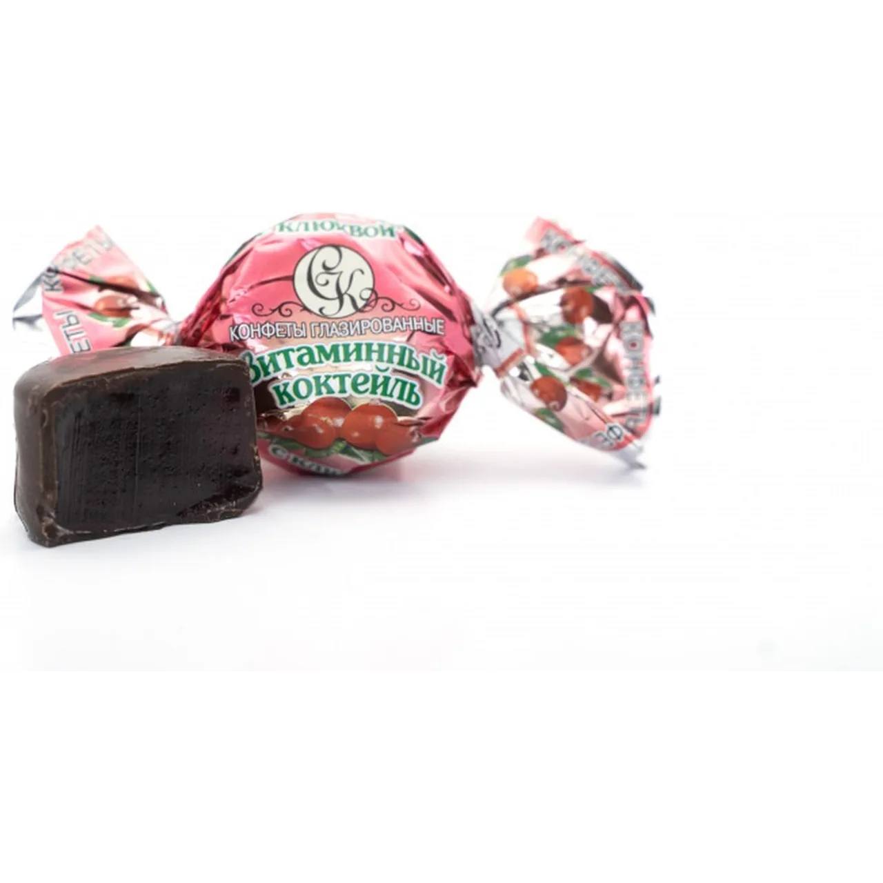 Суворовские конфеты "Витаминный коктейль с клюквой" (3 кг)